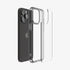 ACS07209 - iPhone 15 Series Ultra Hybrid Case in Natural Titanium showing the back